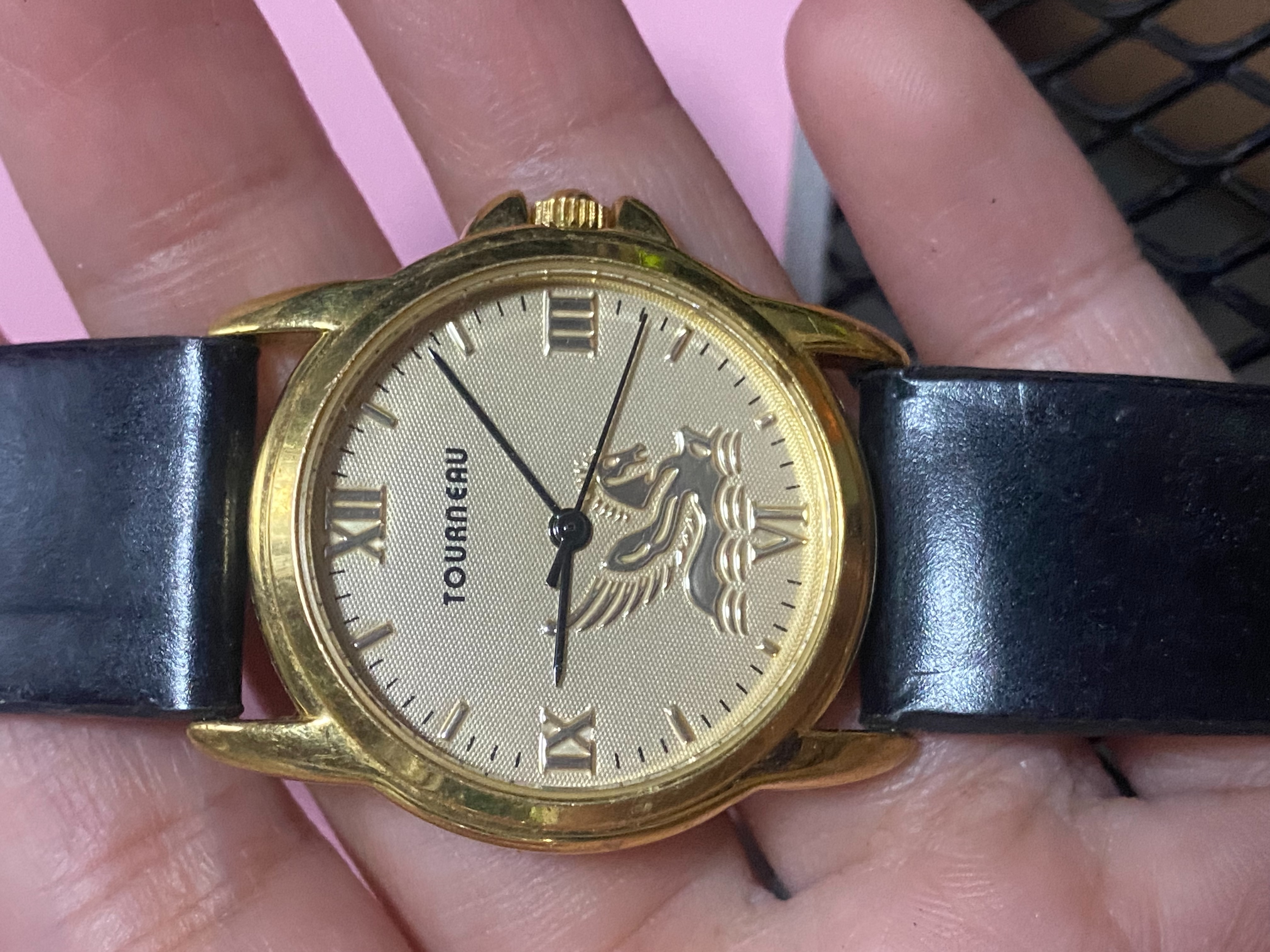 นาฬิกาในภาพคือ Tourneau Limited Edition Pegasus